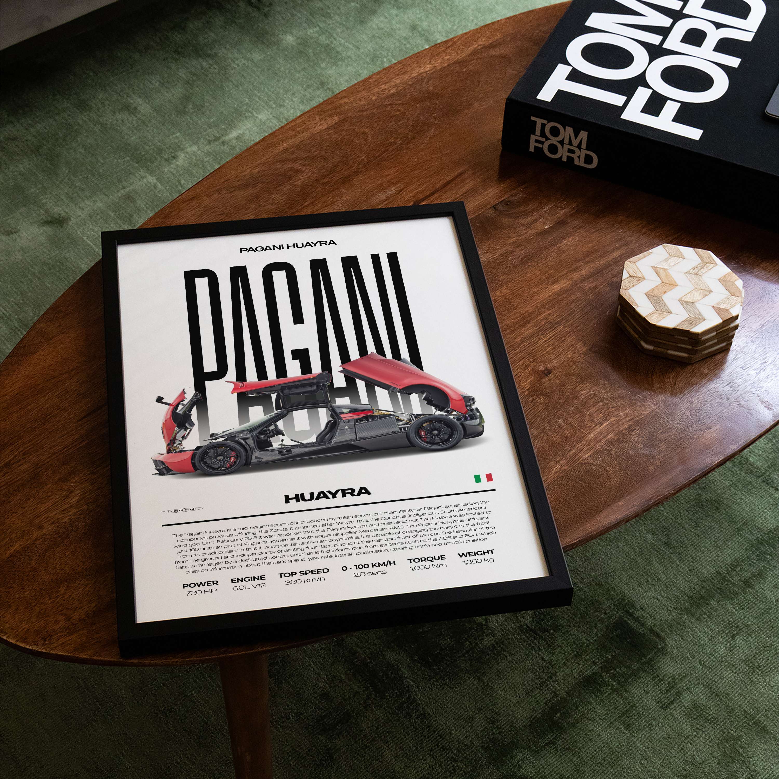 Pagani Huayra Poster