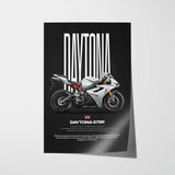 2011 Daytona 675R Motorcycle Poster