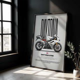 2011 Daytona 675R Motorcycle Poster