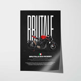 2020 Brutale 800 Rosso Motorcycle Poster