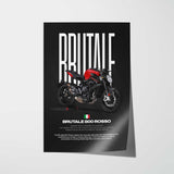 2020 Brutale 800 Rosso Motorcycle Poster