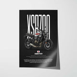 2016-2021 XSR700 Motorcycle Poster