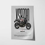 2016-2021 XSR700 Motorcycle Poster