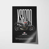 2016-2021 XSR700 Motorcycle Poster