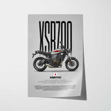 2016-2021 XSR700 Motorcycle Poster