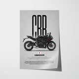 2024-Present CBR650R Motorcycle Poster