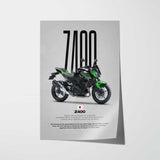 Z400 Motorcycle Poster
