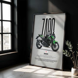 Z400 Motorcycle Poster