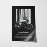 Eliminator 500 Motorcycle Poster