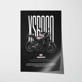 2019 XSR900 Motorcycle Poster