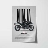 2017 Ninja 650 Motorcycle Poster