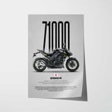 2018 Z1000 R Motorcycle Poster