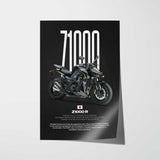 2018 Z1000 R Motorcycle Poster