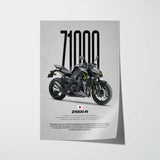 2018 Z1000 R Motorcycle Poster