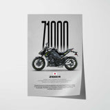 2018 Z1000 R Motorcycle Poster