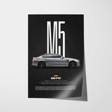M5 F10 Car Poster