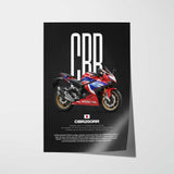 2024 CBR250RR Motorcycle Poster