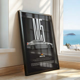 M5 F10 Car Poster