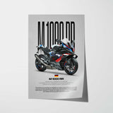 2024-Present M1000RR Motorcycle Poster