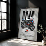 2024-Present M1000RR Motorcycle Poster