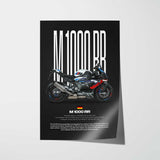 2024-Present M1000RR Motorcycle Poster