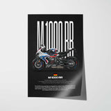 2024-Present M1000RR Motorcycle Poster