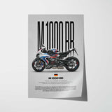 2024-Present M1000RR Motorcycle Poster