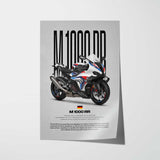2024-Present M1000RR Motorcycle Poster