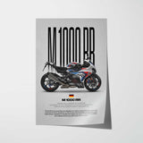 2024-Present M1000RR Motorcycle Poster