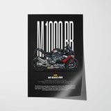 2024-Present M1000RR Motorcycle Poster