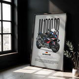 2024-Present M1000RR Motorcycle Poster