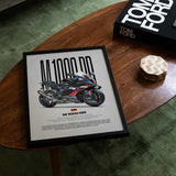 2024-Present M1000RR Motorcycle Poster