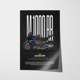 2024-Present M1000RR Motorcycle Poster