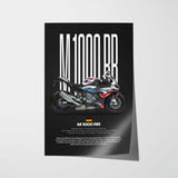 2020-2022 M1000RR Motorcycle Poster