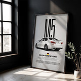 M5 Competition (F10) Car Poster