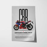 CBR1000RR-R Fireblade SP Motorcycle Poster