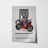 CBR1000RR-R Fireblade SP Motorcycle Poster