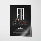 FTR1200 Motorcycle Poster