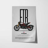 FTR1200 Motorcycle Poster