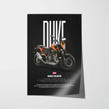 2017 690 Duke Motorcycle Poster