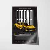 Ferrari 812 Competizione Poster