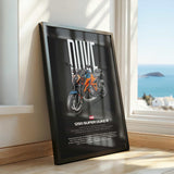2020-2023 1290 Super Duke R Motorcycle Poster