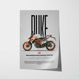 2016 1290 Super Duke R Special Edition Motorcycle Poster