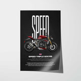 2024 Speed Triple 1200 RS Motorcycle Poster