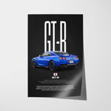GT-R Car Poster