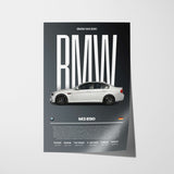 BMW M3 E90 Poster