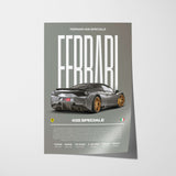 Ferrari 458 Speciale Poster