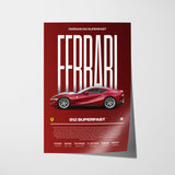 Ferrari 812 Superfast Poster