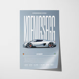 Koenigsegg CC850 Poster