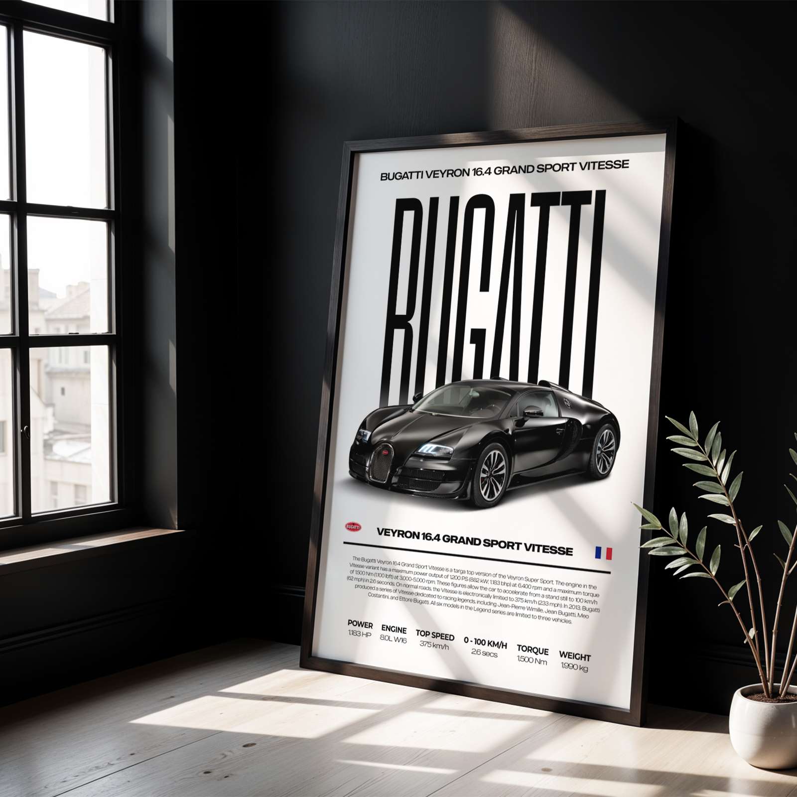 Bugatti Veyron Poster